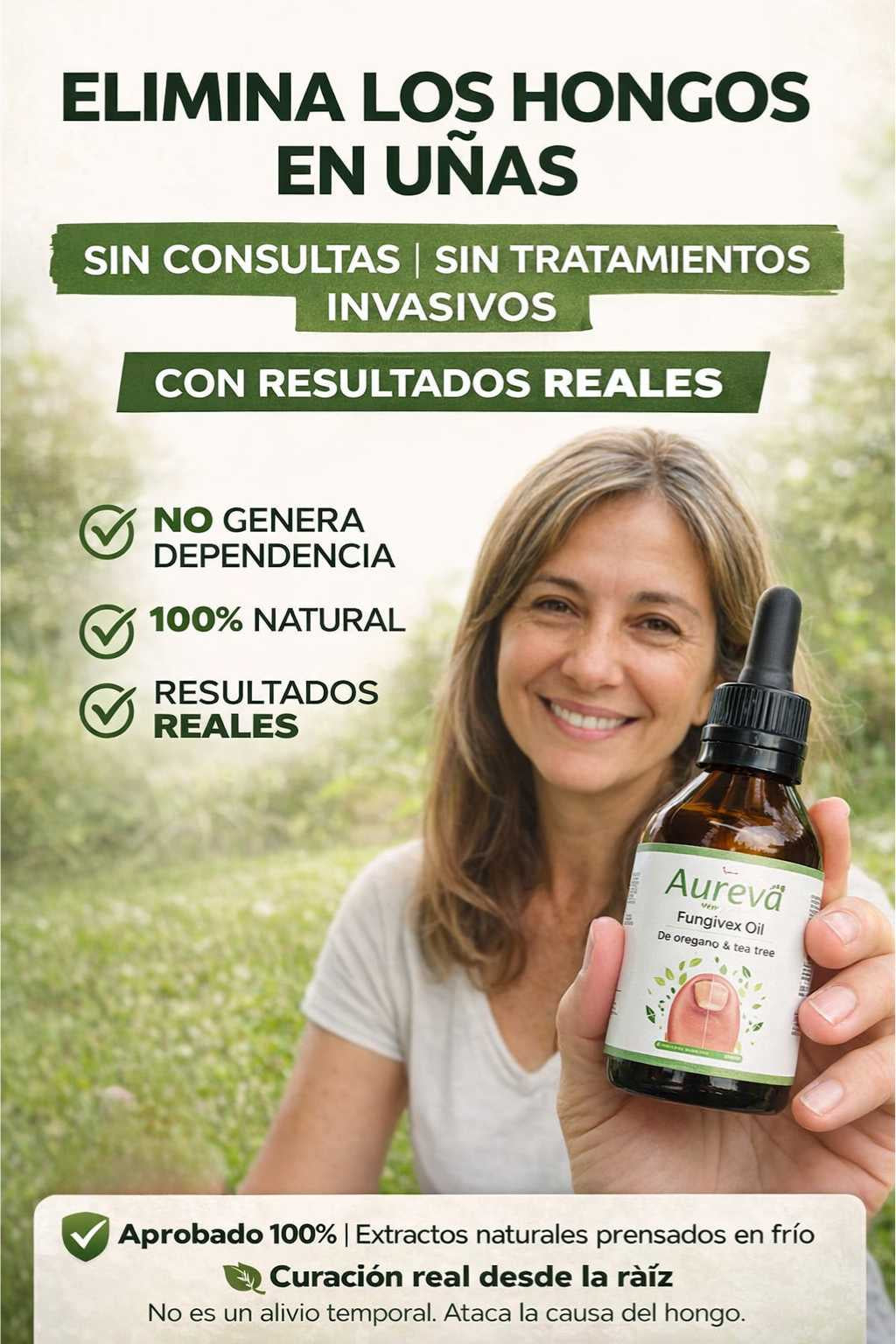 Aureva Fungivex Oil – El aceite natural que elimina los hongos desde la raíz