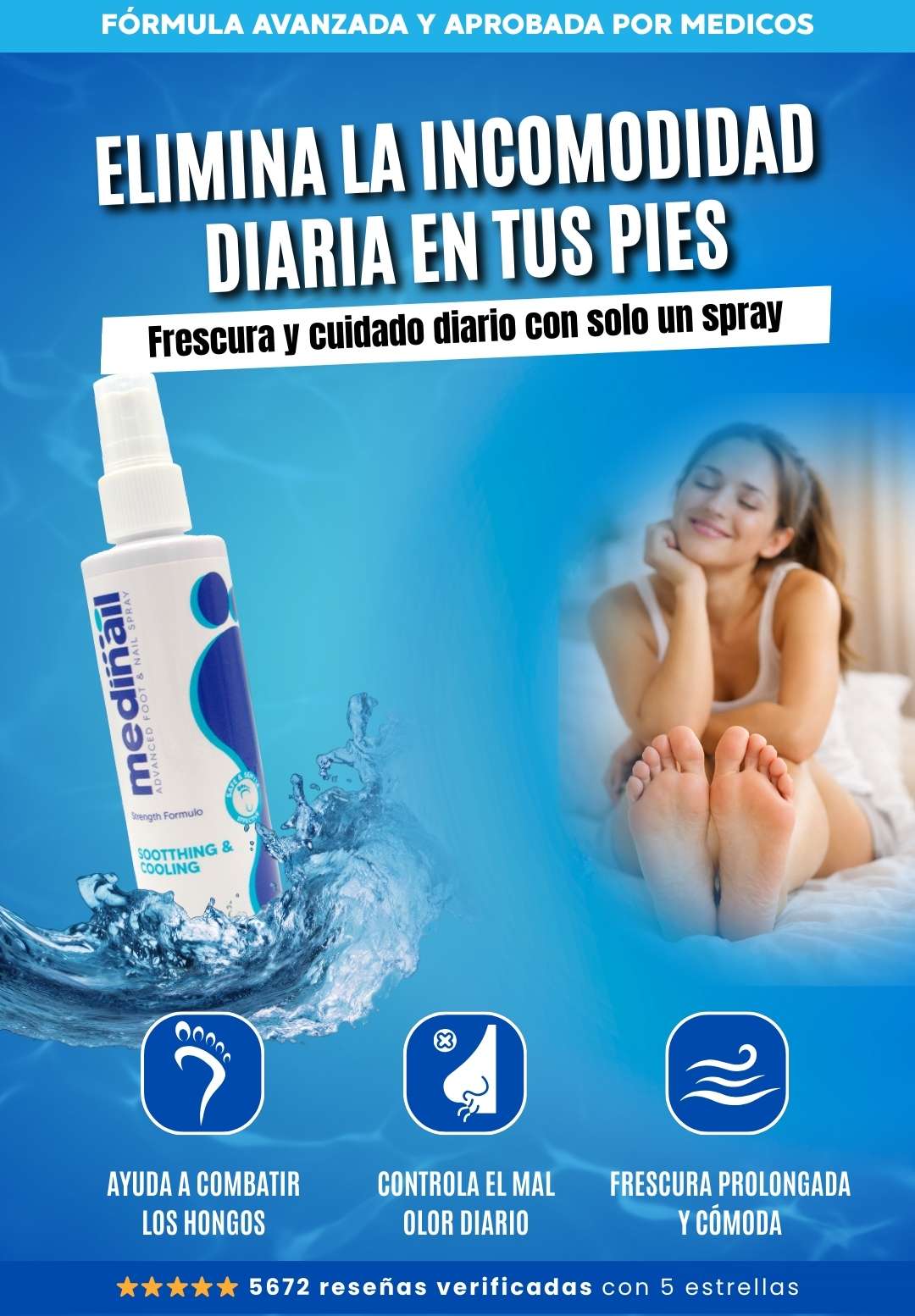 MEDINAIL - Solución diaria contra hongos y molestias