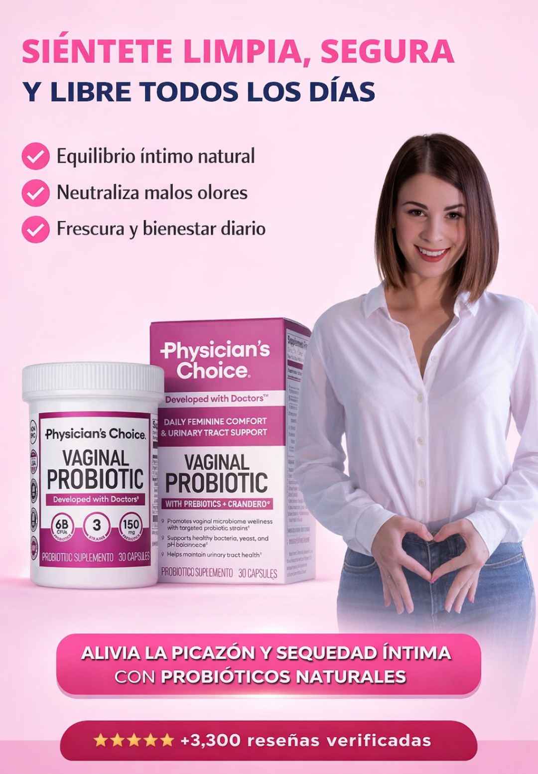 Vaginal Probiotic | Confianza, frescura y bienestar íntimo diario